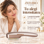 Aparat facial cu radiofrecvență ZEIMIRO by Rapaz 3 în 1, EMS și fototerapie, auriu - imagine 8