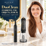 Set irigator și periuță electrică RPZ DuoClean, IPX7, 300 ml, negru - imagine 9