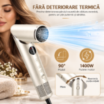 Set de coafat 8 în 1 LUMNEEA by Rapaz Trend RPZ, 1400 W, Champagne Gold - imagine 6