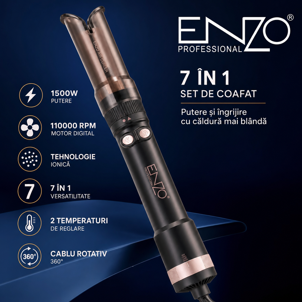 af4e04-MAIN-v2_1_ct6dgx Set de coafat 7 în 1 Enzo Rapaz EN-760, 1500 W, perie rotativă, negru - imagine 1