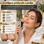 Aparat facial 6 în 1 RAPAZ MR-168, RF, EMS și fototerapie, auriu - imagine 8