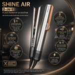 Placă de îndreptat cu aer SHINE AIR Rapaz RPZ-44, 1500 W, mov - imagine 5